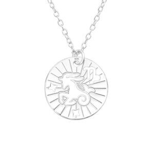 Sterling Silver Capricorn Necklace